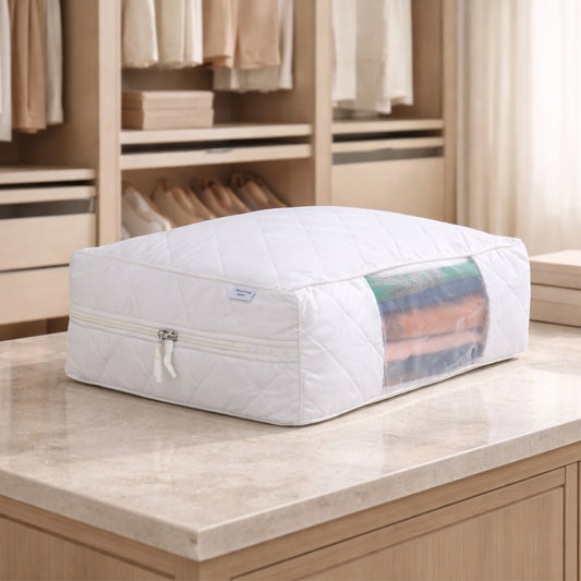 Breathable Cotton Saree Storage Bag