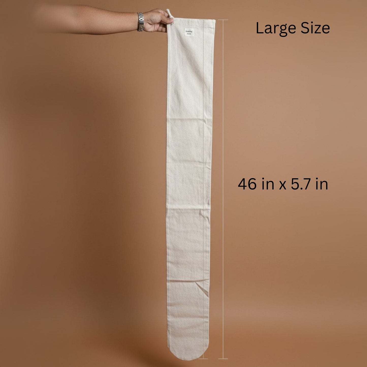 Breathing Space Saree Roller Stick Dust bags ( only outer bag)- L ( 46 inch) ( Set of 3)