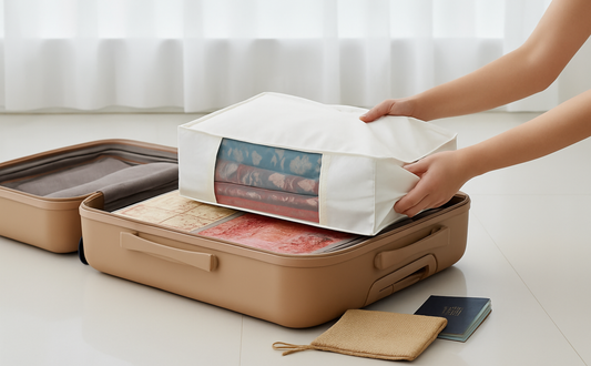 Breathable Cotton Garment Storage Bag