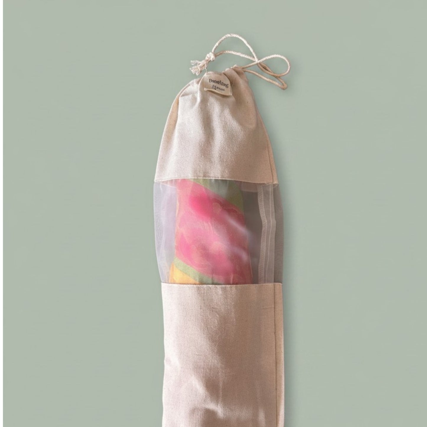 Breathing Space Saree Rolling Stick Set with Organza window- (New updated - 48 inch height)