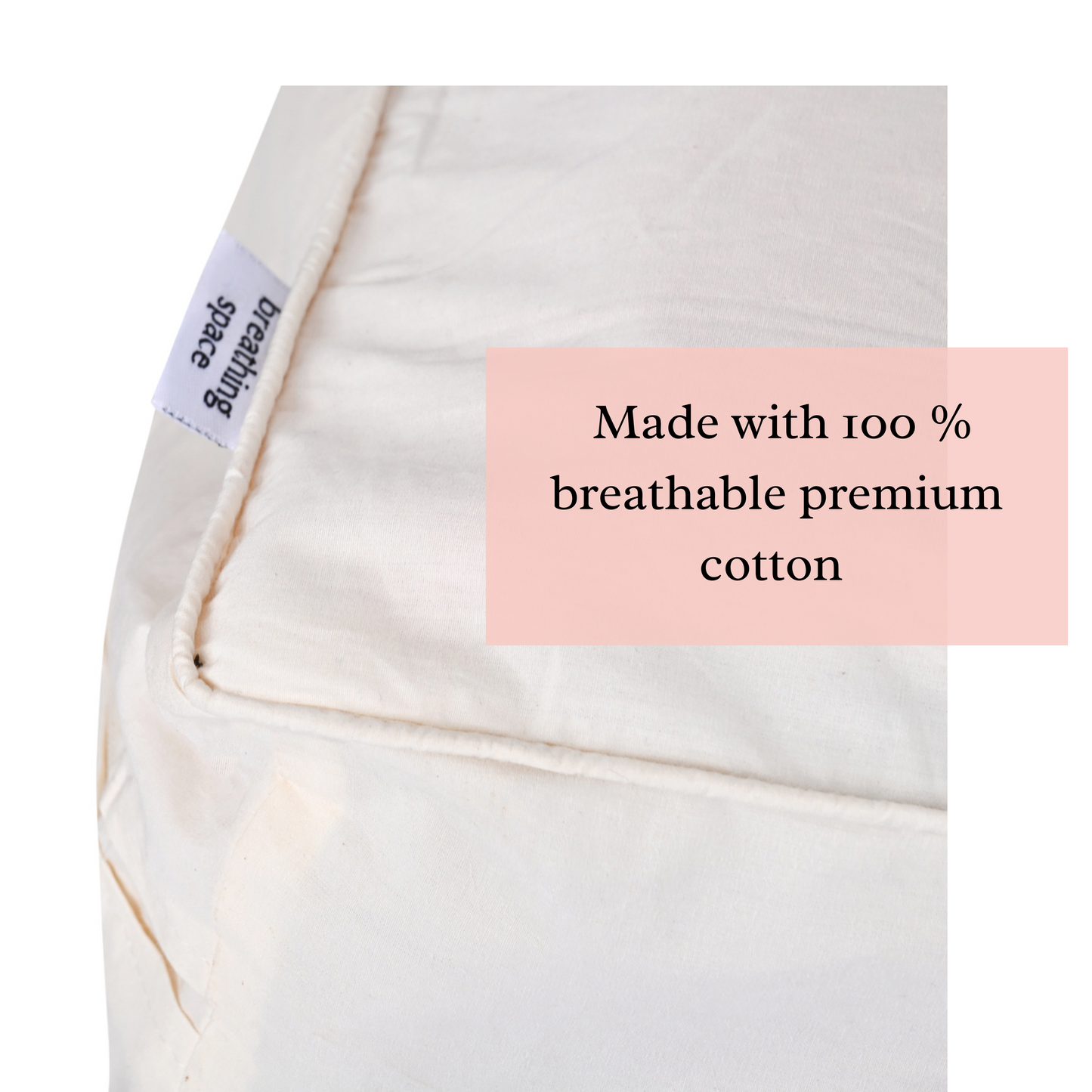 Breathable Cotton Garment Storage Bag