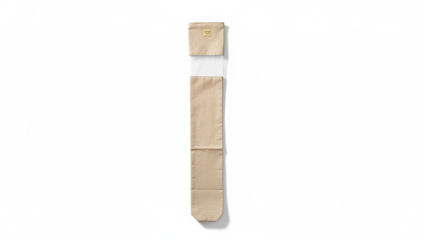Breathing Space Saree Roller Stick Dust bags with see thru organza window ( only outer bag)- XL - 50 Inches ( Set of 3)