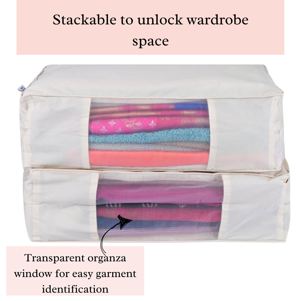 Big Garment Bag - Pure Cotton