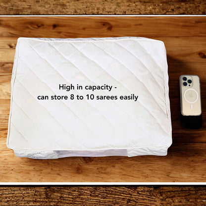 Breathable Cotton Saree Storage Bag