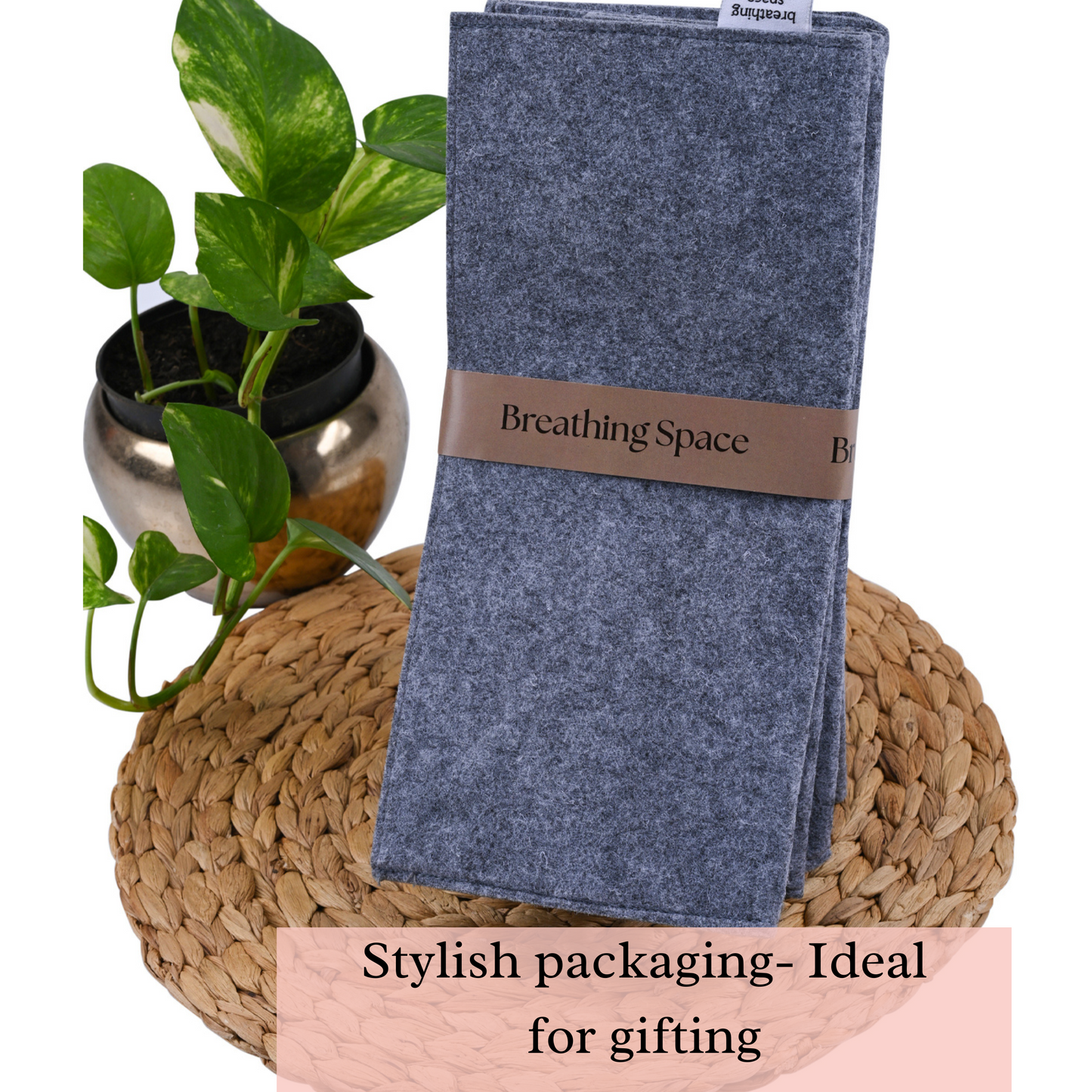 Eco-Friendly Felt Storage Basket