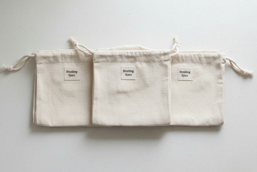 Breathing Space Saree Roller Stick Dust bags ( only outer bag)- XL - 50 Inches ( Set of 3)