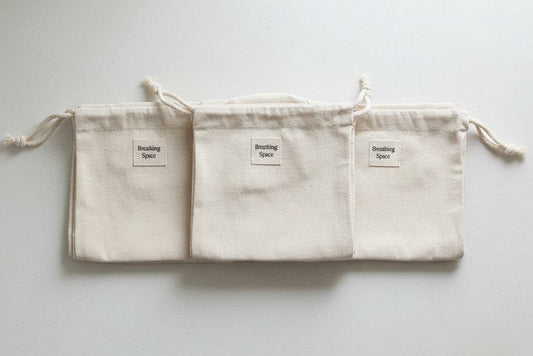 Breathing Space Saree Roller Stick Dust bags ( only outer bag)- XL - 50 Inches ( Set of 3)