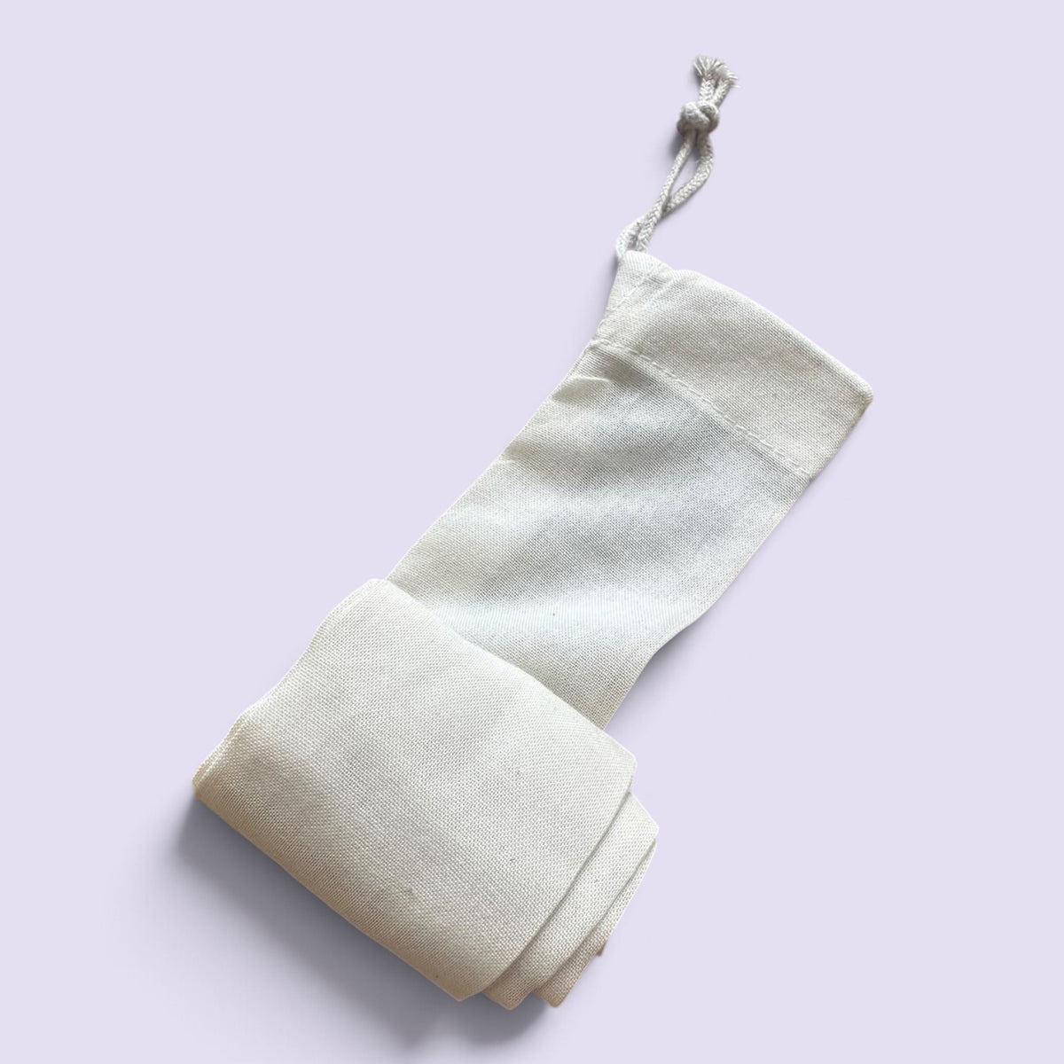 Breathing Space Muslin Stick Cover for Saree Rolling Stick – 50 Inch, Set of 3